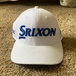 (NEW) Srixon Golf Hat (White/Blue)